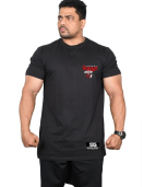 Men's Regular Fit Tshirt Savage Mode - Black