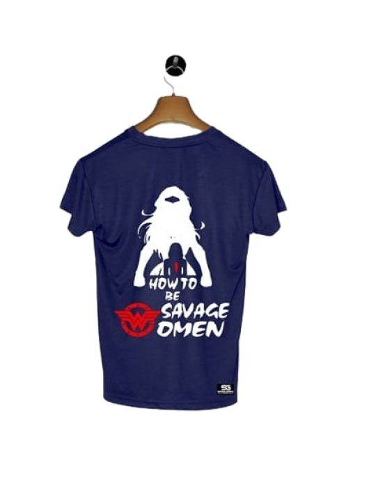 Women's Dry Fit - Savage Wonder - Navy Blue Color