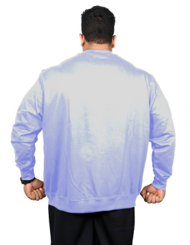 Men's Sweatshirt - Big Man - Ice Blue