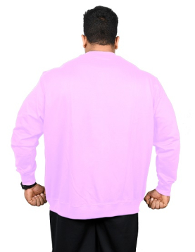 Men's Sweatshirt - Big Man - Lavender