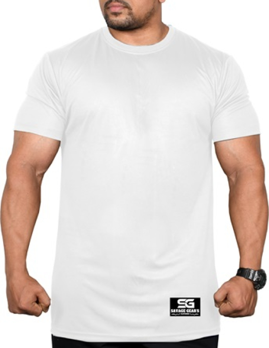 Men's Dry Fit - Plain Pattern - White