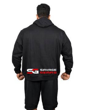 Men's Savage Beast - Charcoal Black Hoodie