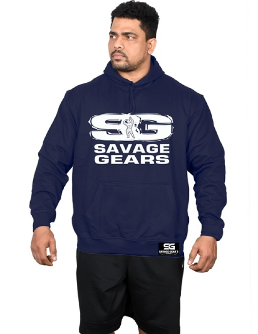 Men's Savage Gears - Navy Blue Hoodie