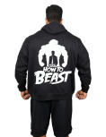 Men's How To Beast - Charcoal Black Hoodie
