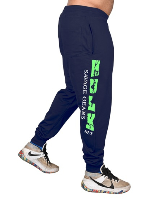 Hulk Out Joggers - Navy Blue