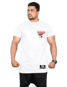 Men's Regular Fit Tshirt Savage Mode - White