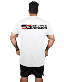 Men's Regular Fit Tshirt - Super Savage - White