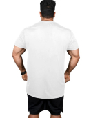 Men's Regular Fit Tshirt - Plain - White Color